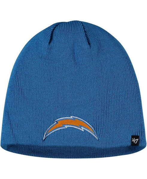 Men's Powder Blue Los Angeles Chargers Primary Logo Knit Beanie