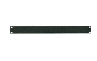 LogiLink PN101B - Black - 1U - 48.3 cm (19") - 300 g