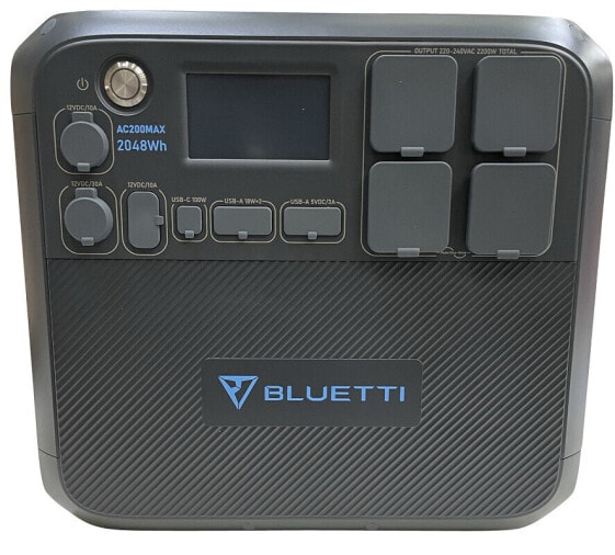 Bluetti AC200MAX 2.200 W Lithium mobile Powerstation 2.048Wh B-Ware