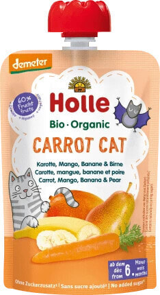 Quetschie Carrot Cat, Karotte, Mango, Banane & Birne ab 6 Monaten, 100 g