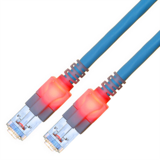 EasyLan S/FTP Kabel Kat.6 25m himmelblau - Cable - Network