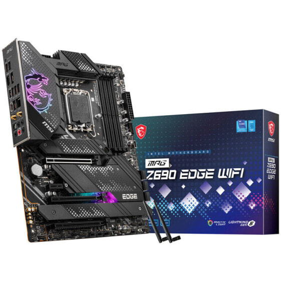 MSI MPG Z690 Edge WiFi, Sockel LGA 1700, Intel Z690, ATX - DDR5