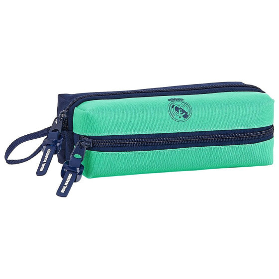 SAFTA Real Madrid Third 19/20 Case 3 Zippers Pencil Case