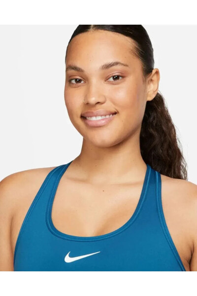 Swoosh Medium Support Padded Training Kadın Bra