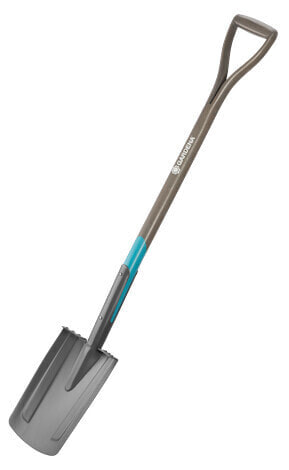Gardena 17000-20 - Drainage shovel - Steel - Black - Square - D-shaped - Monochromatic