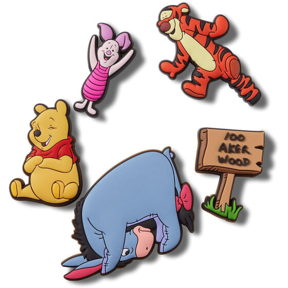 JIBBITZ Winnie The Pooh Pin 5 Units