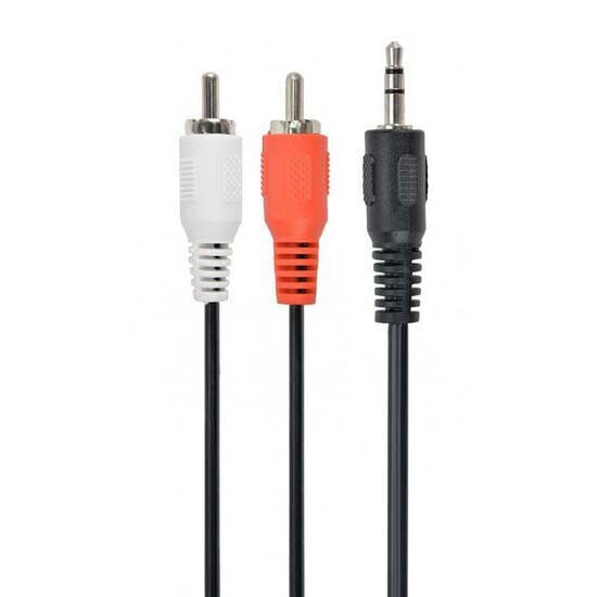 GEMBIRD CCA-458-2.5M Jack 3.5/2xRCA M/M 2.50 m Cable