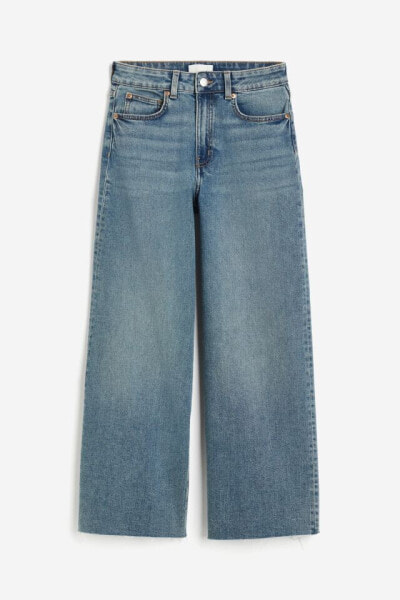 Wide High Ankle Jeans