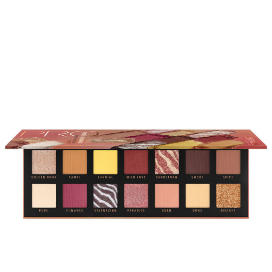 PRO DESERT ROMANCE slim eyeshadow palette #010-romance slim 10,6 gr