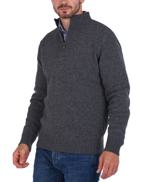 Men's Nelson Essential Wool Quarter Zip Sweater
