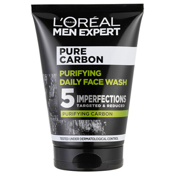 Men Expert Pure Carbon (Purifying Daily Face Wash) 100 ml