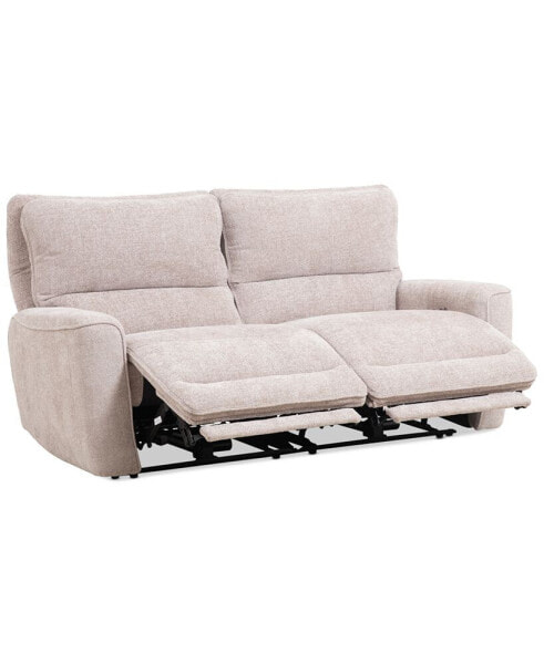 Deklyn 76" 2-Pc. Zero Gravity Fabric Sofa with 2 Power Recliners, Created for Macy's