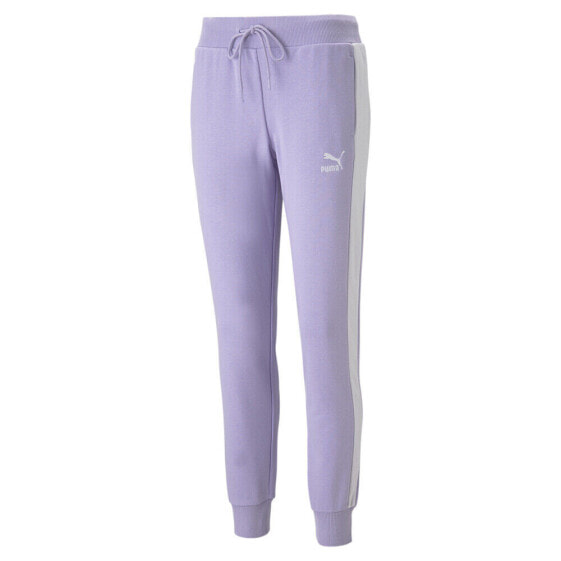 Puma Iconic T7 Track Athletic Pants Womens Purple Casual Athletic Bottoms 530083