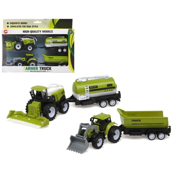 ATOSA 28x22 cm 3 Assorted Tractor