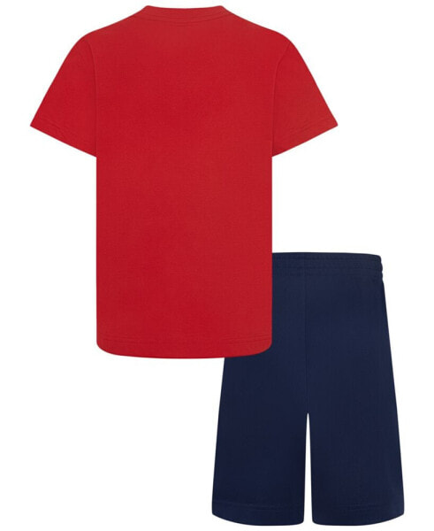 Little Boys Just Do It T-shirt and Shorts, 2 Piece Set