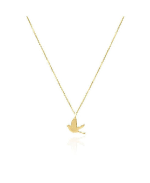 Gold Dove Necklace 14K Gold