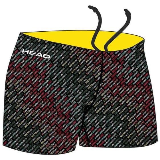 Плавательные шорты HEAD SWIMMING Team Printed Swim Boxer