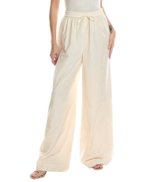 Jason Wu Wide Leg Silk-Blend Pant Women's