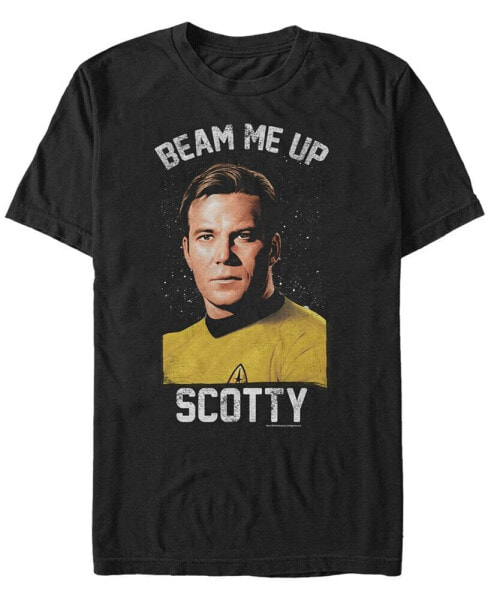 Star Trek Men's The Original Series Beam Me Up Short Sleeve T-Shirt