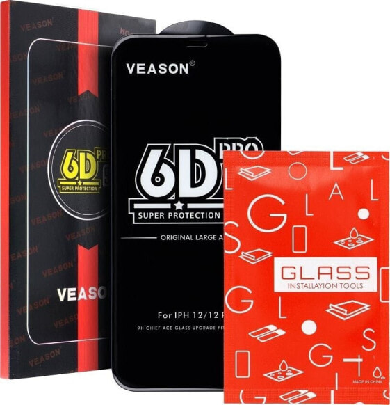 MyScreen Protector Szkło Hartowane 6D Pro Veason Glass - do Samsung Galaxy S21 FE czarny