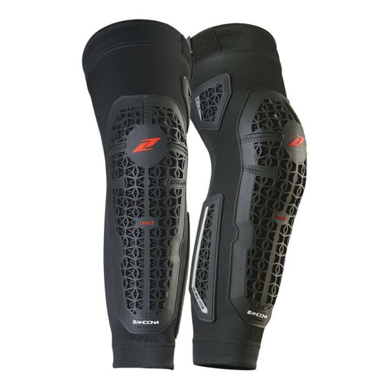 Наколенники ZANDONA Netcube Pro-Fit Long Knee Guards Black