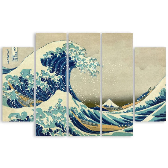 Wandbild Die große Welle vor Kanagawa