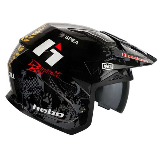 HEBO Zone 5 Toni Bou 34 open face helmet