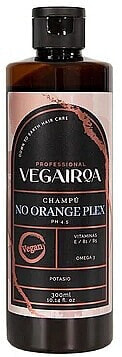 Shampoo für dunkelblondes und braunes Haar - Vegairoa No Orange Plex Shampoo 300 ml