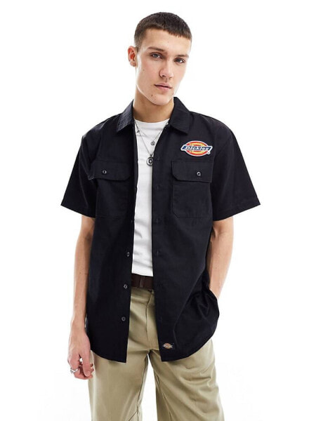 Dickies clintondale shirt in black