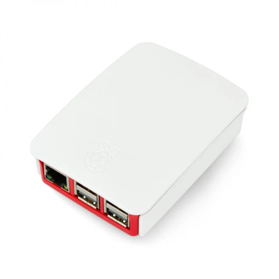 Корпус  Official case for Raspberry Pi Model 3B+/3B/2B - red-white