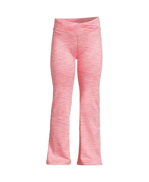 Girls High Waisted Active Flare Leggings