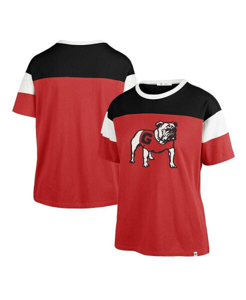 Women's Red Georgia Bulldogs Premier Time Off T-shirt