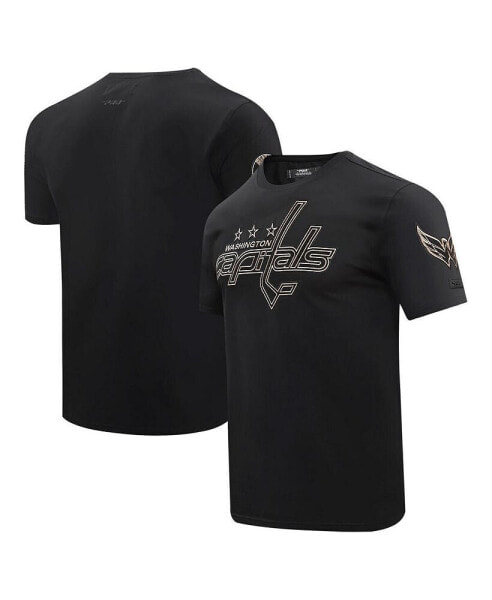 Men's Black Washington Capitals Wordmark T-shirt