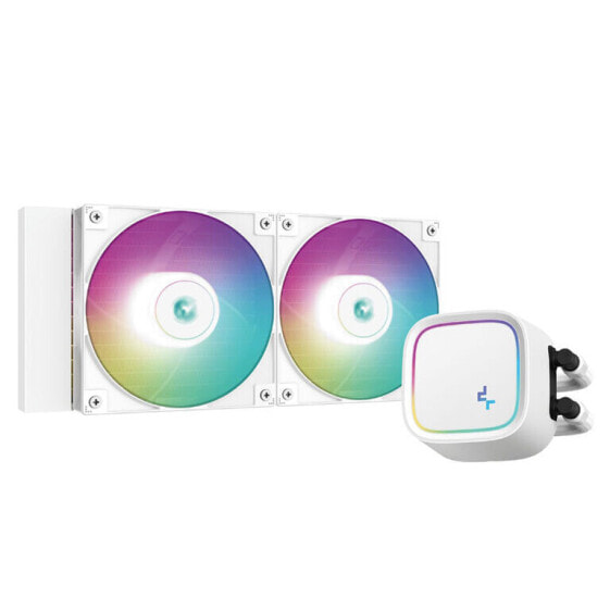 DeepCool LE520 ARGB White AiO Wasserkühlung, 240mm - weiß