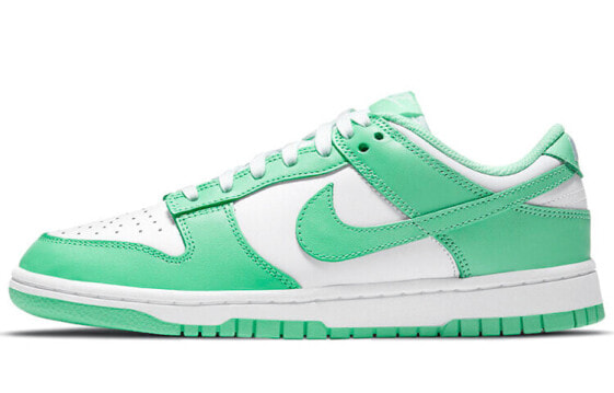 Кроссовки Nike Dunk Low Green Glow (Зеленый)