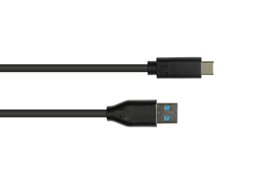 Good Connections 2831-AC005S - 0.5 m - USB A - USB C - USB 3.2 Gen 2 (3.1 Gen 2) - 10000 Mbit/s - Black