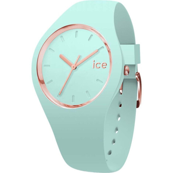 Ice-Watch - ICE glam pastel Aqua - Women's wristwatch with silicon strap - 001064 (Small)