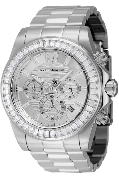 Technomarine Manta Chronograph Quartz Silver Dial Men's Watch TM-222001