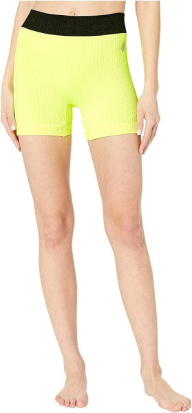 FP Movement 257547 Women's Seamless Shorts Highlighter Yellow Size X-Small