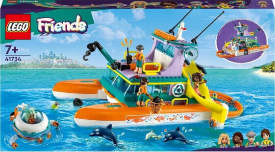 Детям LEGO Friends Seerettungsboot (ID: 123456) - Конструктор