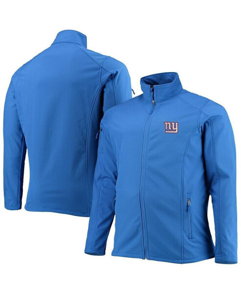 Men's Royal New York Giants Big and Tall Sonoma Softshell Full-Zip Jacket