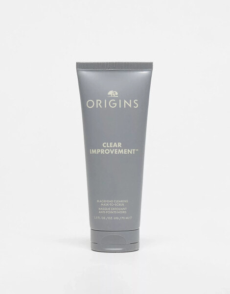 Origins Clear Improvement Blackhead Clearing Mask-To-Scrub 75ml