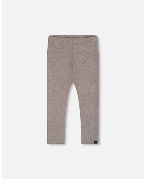 Toddler Girls Super Soft Rib Leggings Grey Mix - Toddler|Child