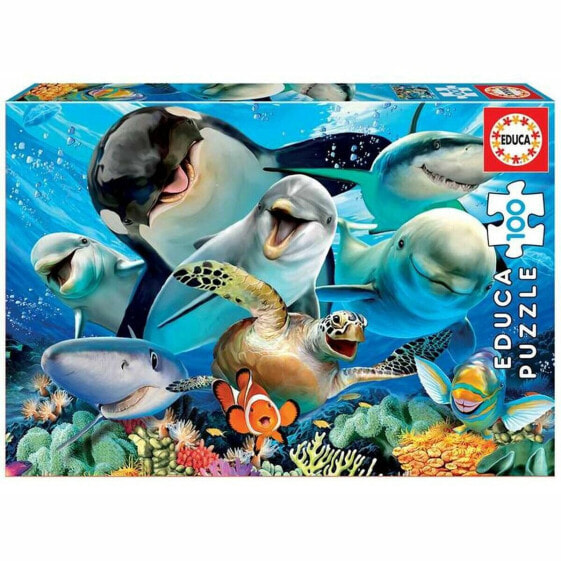 Головоломка Educa Selfie Under the Sea (100 pcs)