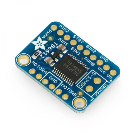 TB6612 - two-channel 13.5V / 1.2A motor driver with connectors - Adafruit 2448
