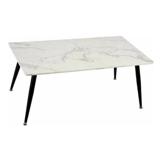 Кофейный столик Белый Чёрный Мрамор Металл меламин Деревянный MDF 60 x 110 x 45 cm
