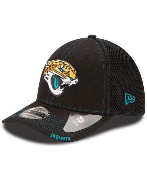 Men's Black Jacksonville Jaguars Neo 39THIRTY Flex Hat