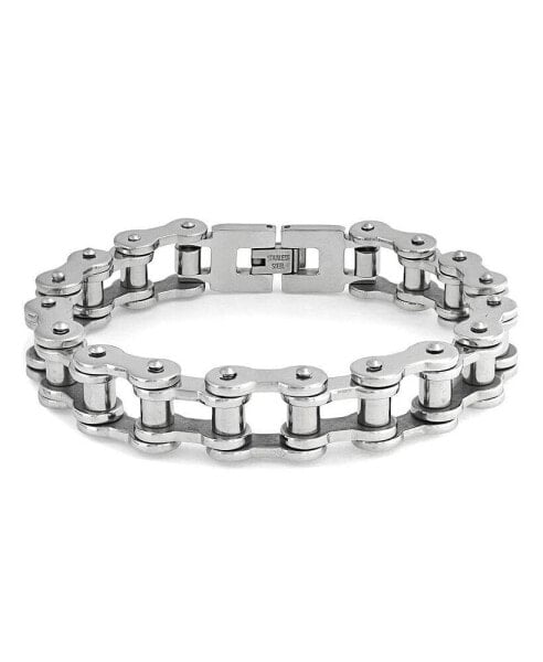 Heavy Mechanic Link Mens Biker Bike Bicycle Chain Bracelet Stainless Steel