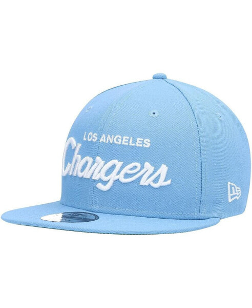 Men's Powder Blue Los Angeles Chargers Griswold Original Fit 9FIFTY Snapback Hat