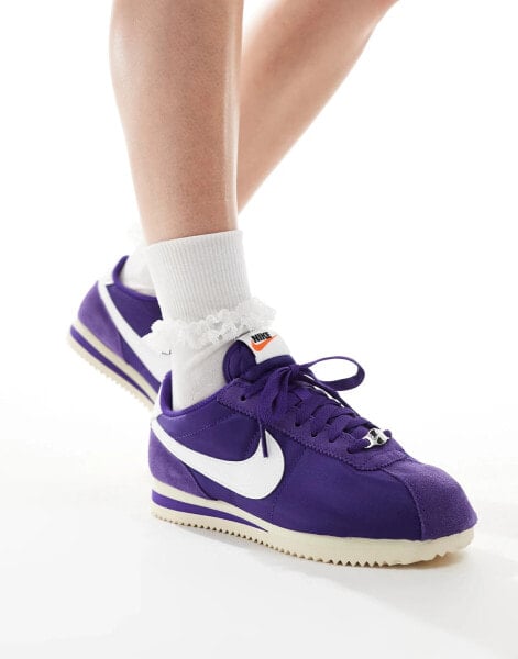 Nike Cortez TXT trainer in purple